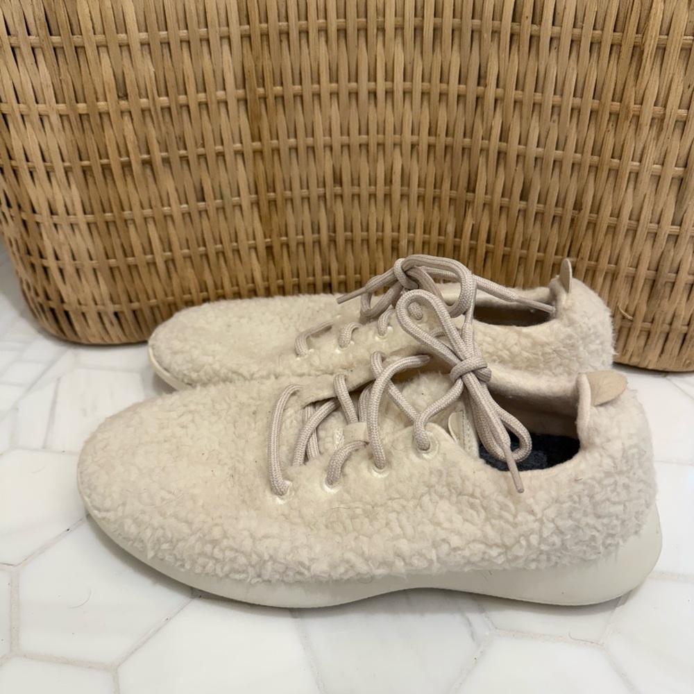 Allbirds Cozy Cream Fleece Sneakers